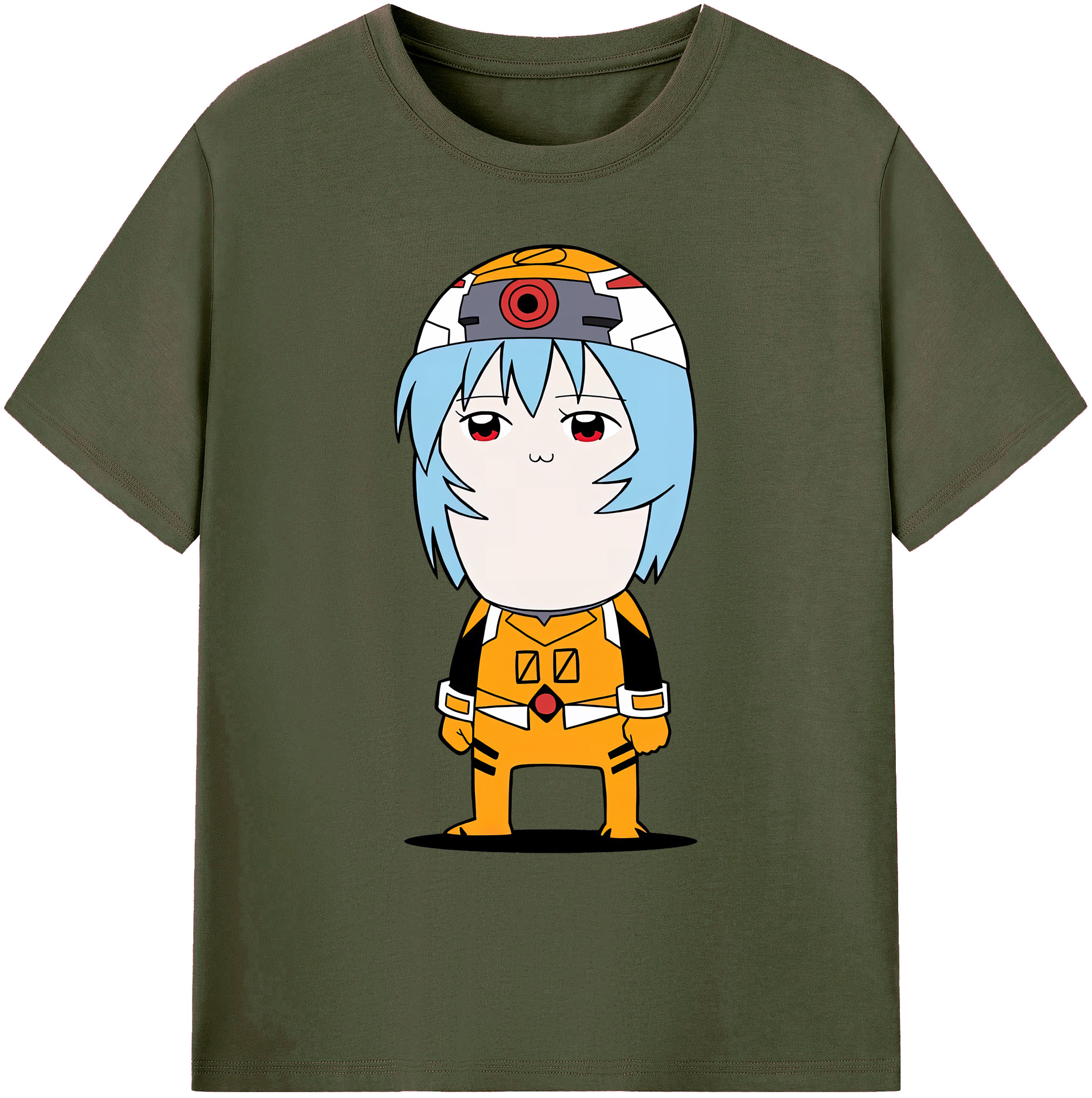 （画像用） EVA 新世紀エヴァンゲリオン 綿100％ メンズ半袖Tシャツ｜肌触りやわらか＆通気性